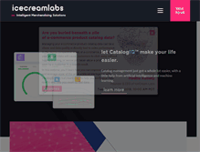 Tablet Screenshot of icecreamlabs.com